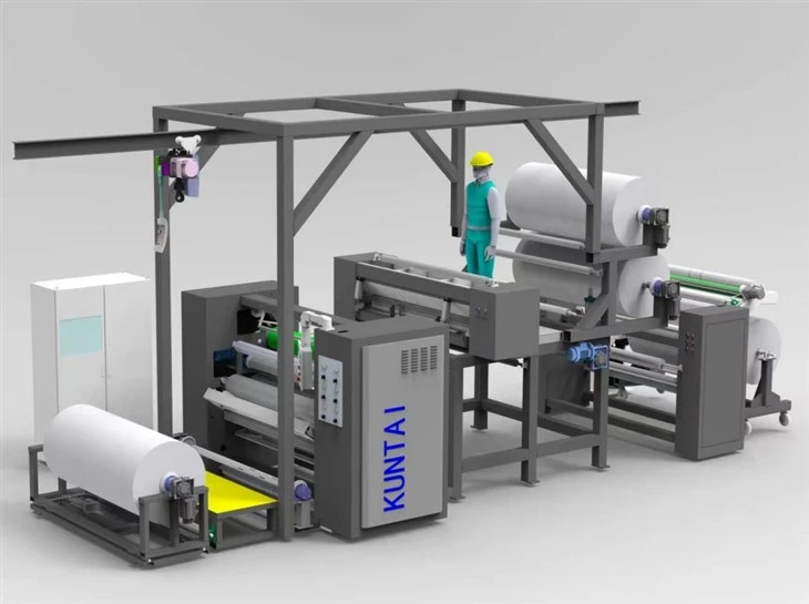 Laminage machin pou CBRN